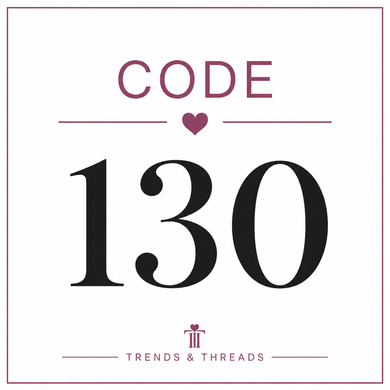 CODE 130