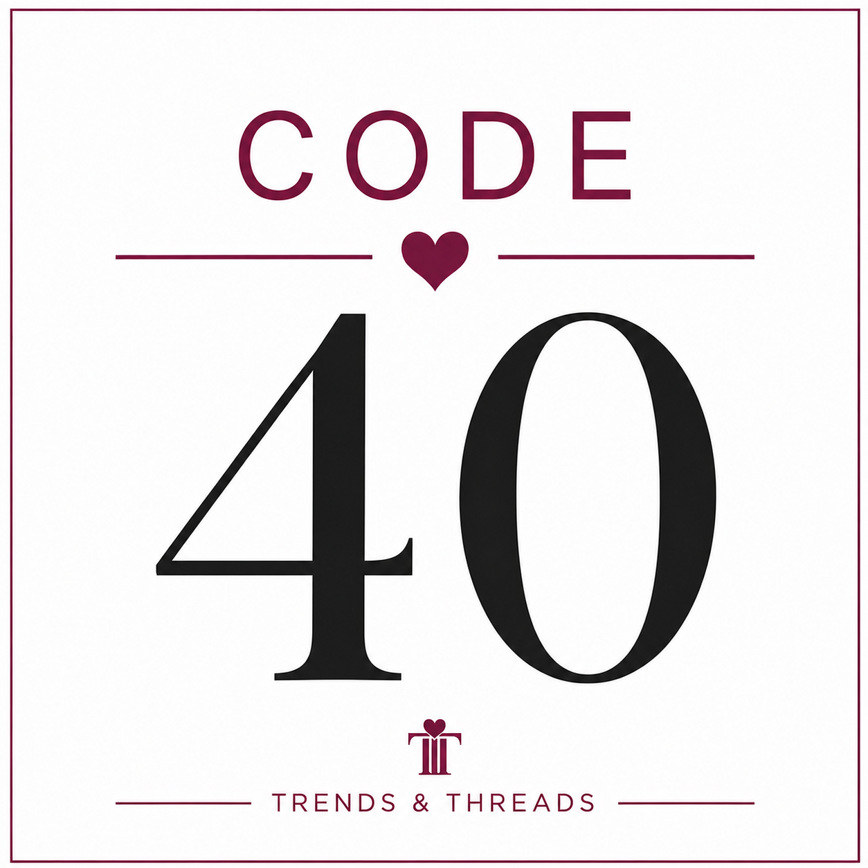 CODE 40
