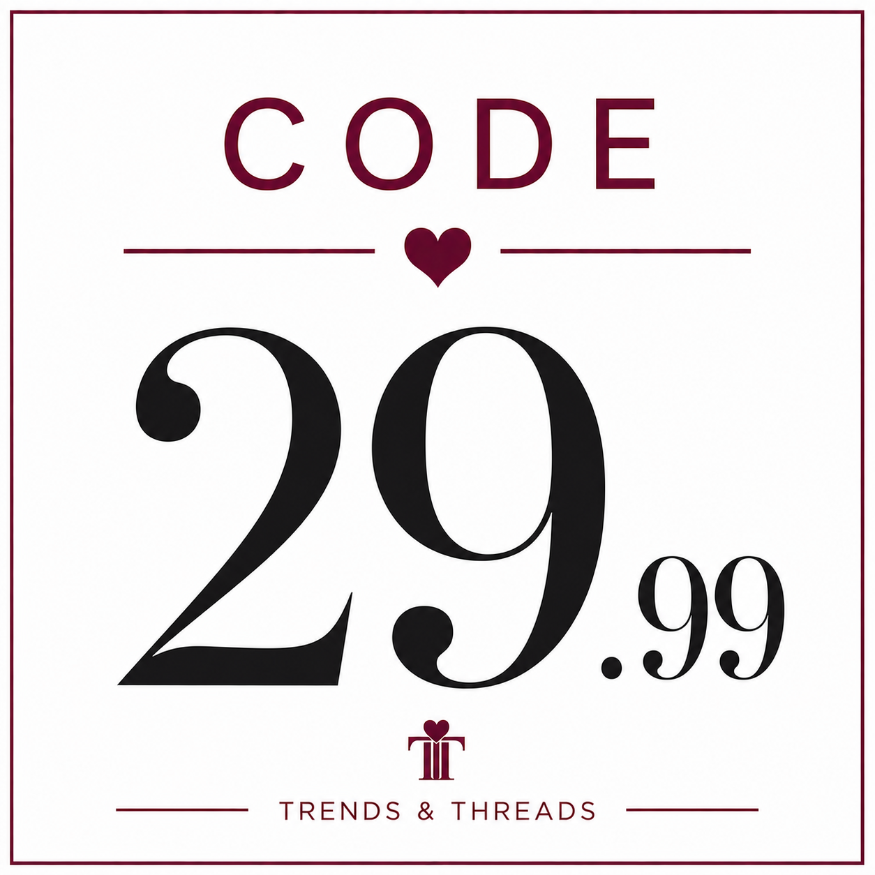 CODE 29.99